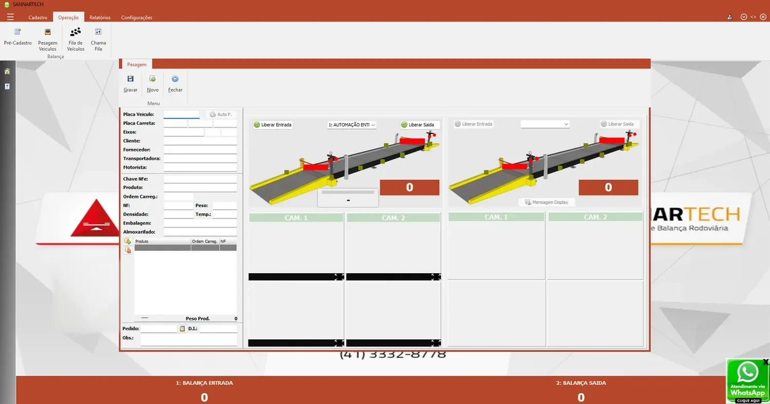 Software de Pesagem